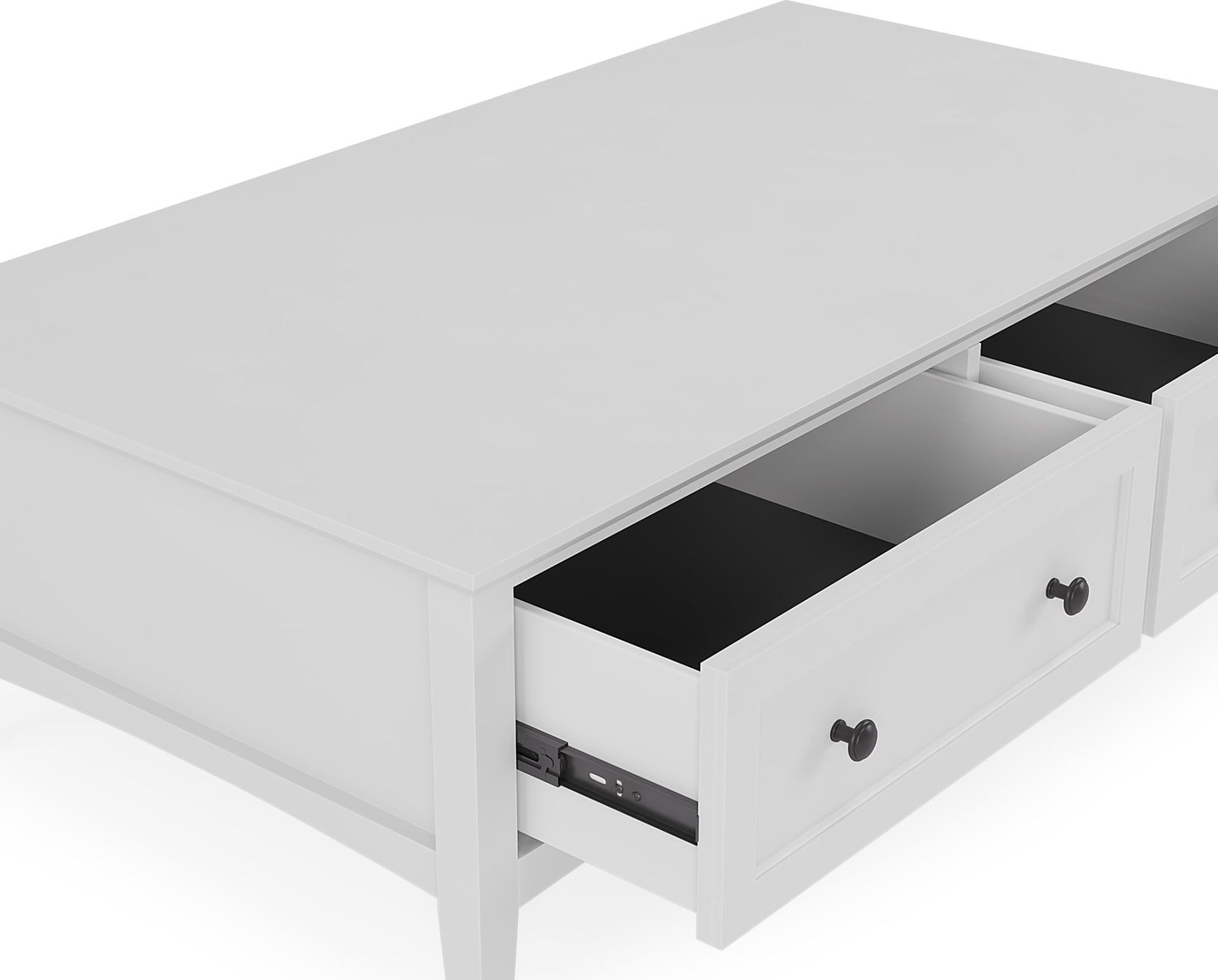 Grace Snowfall Rectangle Coffee Table - Ornate Home