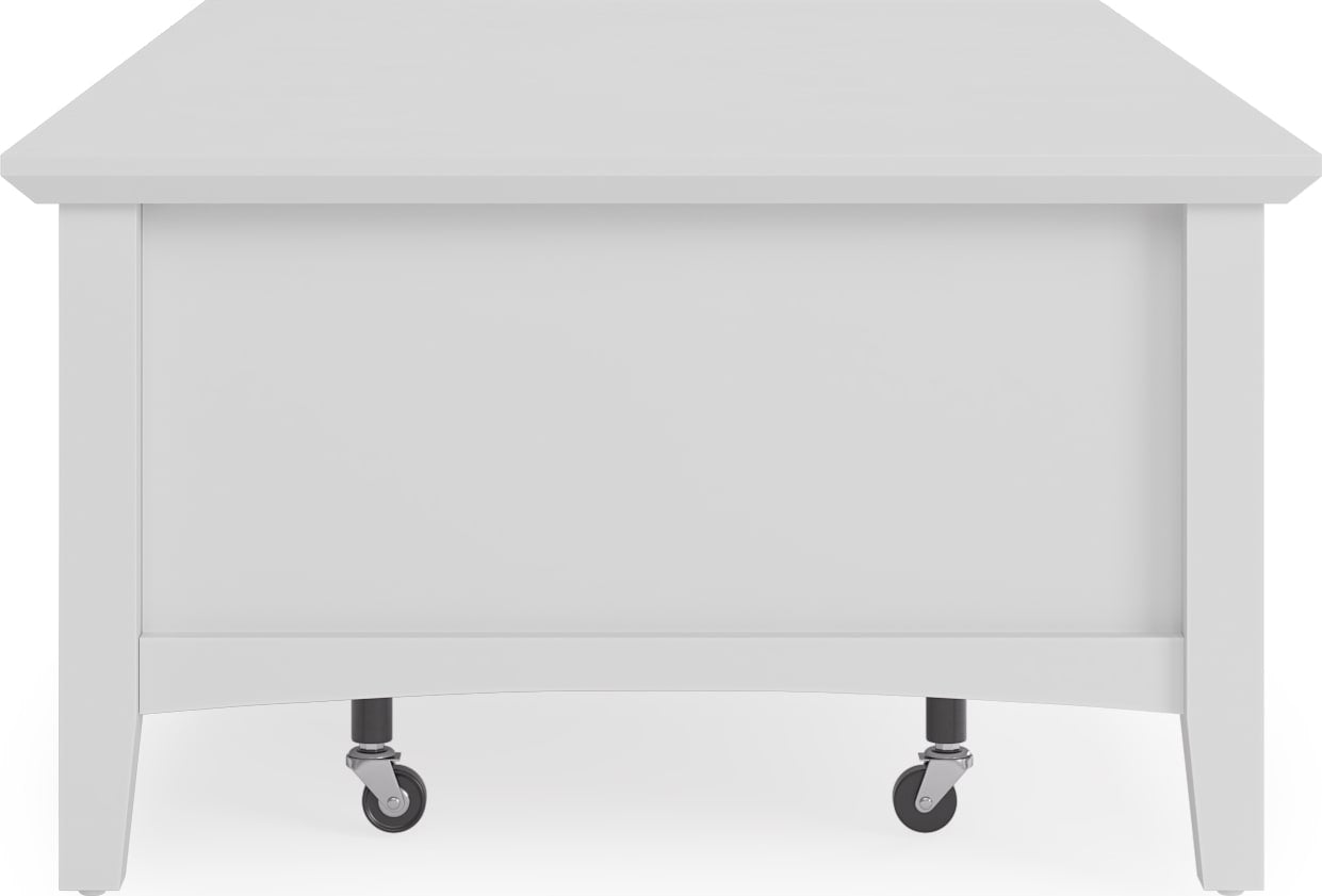 Grace Snowfall Rectangle Coffee Table - Ornate Home