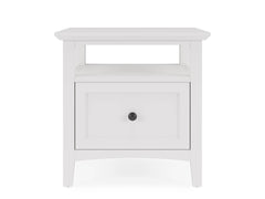Grace Snowfall Square End Table - Ornate Home