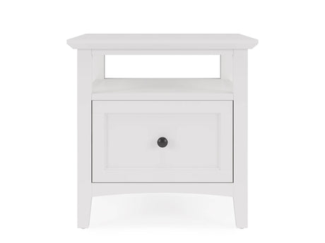 Grace Snowfall Square End Table - Ornate Home