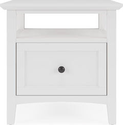 Grace Snowfall Square End Table - Ornate Home
