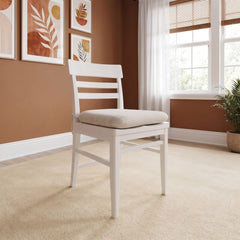 Grace Snowfall Striped Side Chair (Set of 2) - Ornate Home