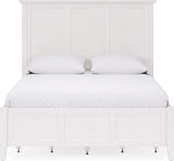 Grace Snowfall White Twin Four Drawer Platform Storage Bed - Ornate Home
