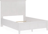 Grace Snowfall White Twin Three Panel Bed - Ornate Home