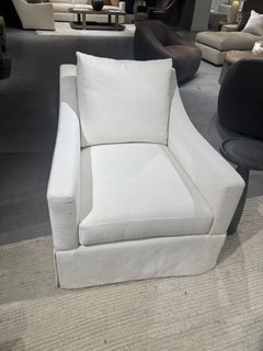 Grace Taupe Swivel Chair - Ornate Home