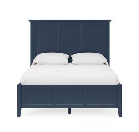 Grace Three California King Panel Bed in Blueberry - Ornate Home