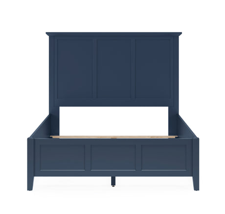 Grace Three California King Panel Bed in Blueberry - Ornate Home