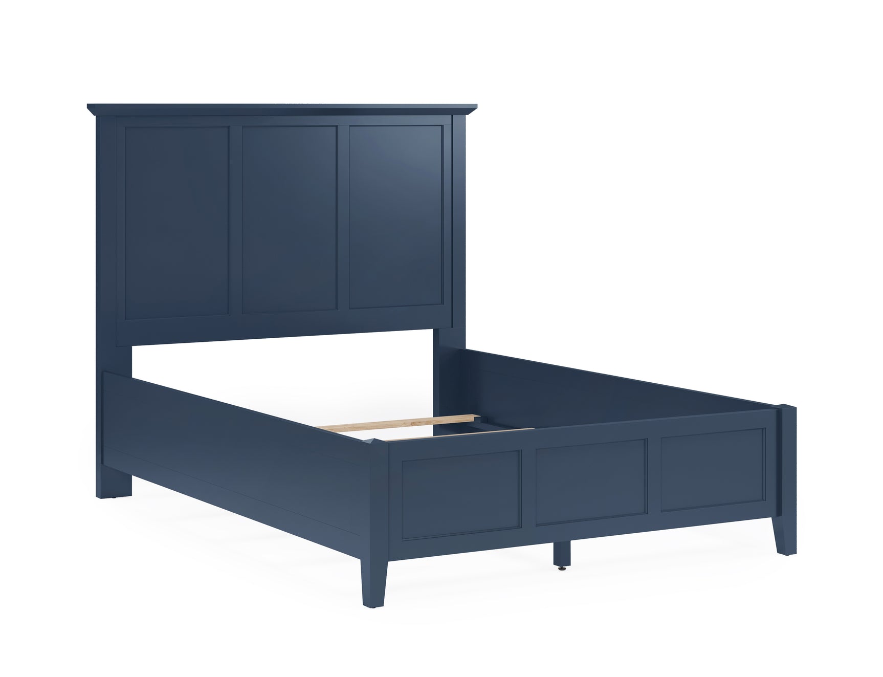 Grace Three California King Panel Bed in Blueberry - Ornate Home