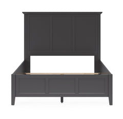 Grace Three California King Panel Bed in Raven Black - Ornate Home
