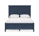 Grace Three Queen Panel Bed in Blueberry - Ornate Home