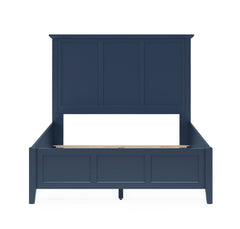 Grace Three Queen Panel Bed in Blueberry - Ornate Home
