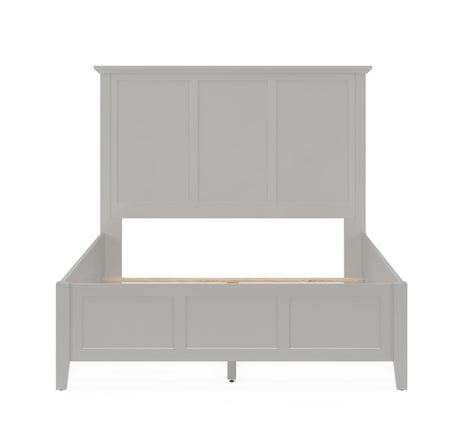 Grace Three Queen Panel Bed in Elephant Grey - Ornate Home