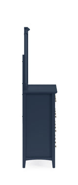 Grace Wall or Dresser Mirror in Blueberry - Ornate Home