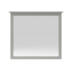Grace Wall or Dresser Mirror in Elephant Grey - Ornate Home