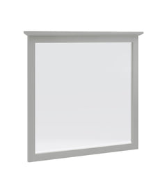 Grace Wall or Dresser Mirror in Elephant Grey - Ornate Home