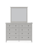 Grace Wall or Dresser Mirror in Elephant Grey - Ornate Home