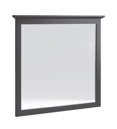 Grace Wall or Dresser Mirror in Raven Black - Ornate Home