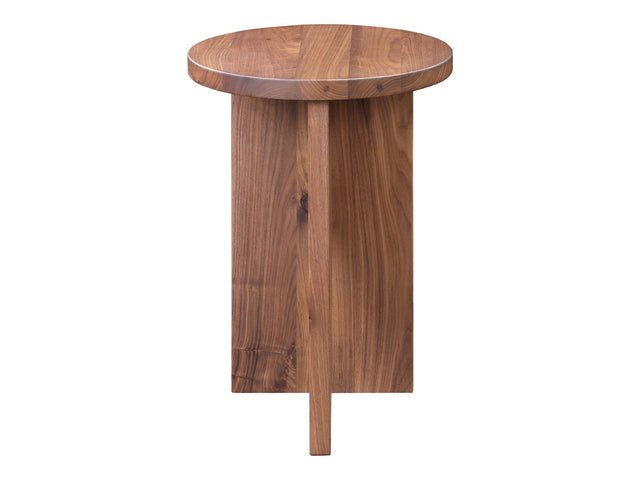 Grace Walnut Brown Accent Table - Ornate Home