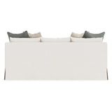 Grace White/Cream Fabric Sofa - Ornate Home