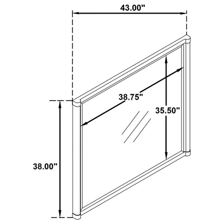 Gracemont White 4-piece California King Bedroom Set - Ornate Home