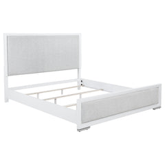 Gracemont White 4-piece Eastern King Bedroom Set - Ornate Home