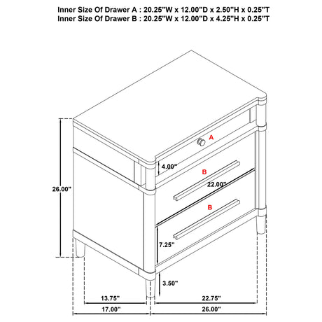Gracemont White 4-piece Queen Bedroom Set - Ornate Home