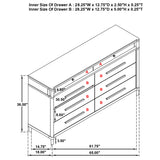 Gracemont White 4-piece Queen Bedroom Set - Ornate Home