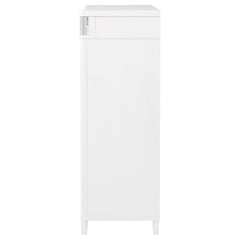 Gracemont White 5-drawer Bedroom Chest of Drawers - Ornate Home