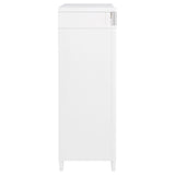 Gracemont White 5-drawer Bedroom Chest of Drawers - Ornate Home