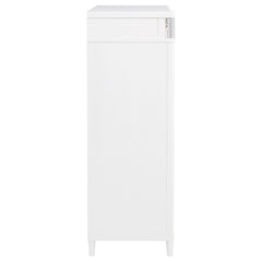 Gracemont White 5-drawer Bedroom Chest of Drawers - Ornate Home