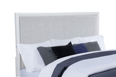 Gracemont White 57-inch Eastern King Panel Bed Grey and - Ornate Home