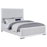 Gracemont White 57-inch Queen Panel Bed Grey and - Ornate Home
