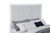 Gracemont White 57-inch Queen Panel Bed Grey and - Ornate Home