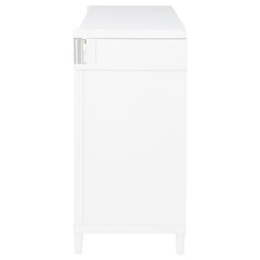 Gracemont White 8-drawer Bedroom Dresser Cabinet - Ornate Home