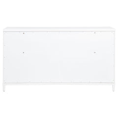 Gracemont White 8-drawer Bedroom Dresser Cabinet - Ornate Home