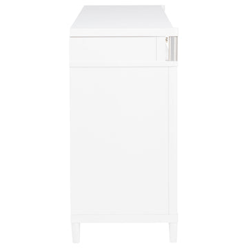 Gracemont White 8-drawer Bedroom Dresser Cabinet - Ornate Home