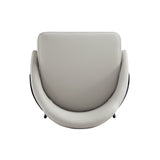 Gracie Barstool in Stone and Black - Ornate Home