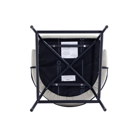 Gracie Barstool in Stone and Black - Ornate Home