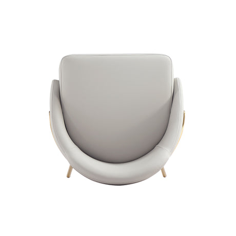 Gracie Barstool in Stone and Gold - Ornate Home