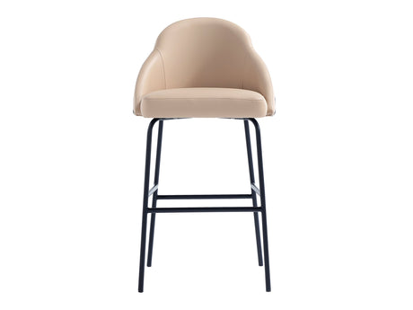Gracie Barstool in Tan and Black - Ornate Home