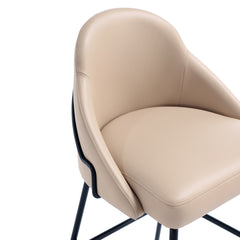 Gracie Barstool in Tan and Black - Ornate Home