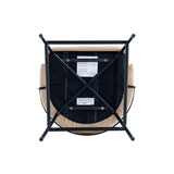 Gracie Barstool in Tan and Black - Ornate Home