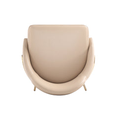 Gracie Barstool in Tan and Gold (set of 3) - Ornate Home