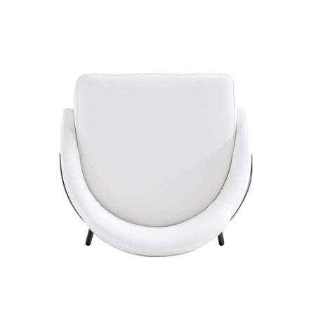 Gracie Barstool in White and Black - Ornate Home