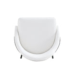 Gracie Barstool in White and Black (set of 2) - Ornate Home