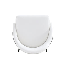 Gracie Barstool in White and Black (set of 3) - Ornate Home
