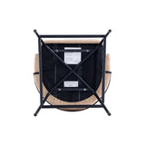 Gracie Counter Stool in Tan and Black - Ornate Home