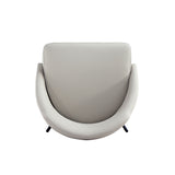 Gracie Dining Chair in Stone and Black (set of 2) - Ornate Home