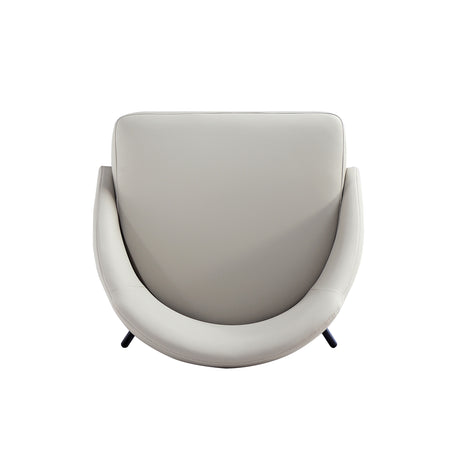 Gracie Dining Chair in Stone and Black (set of 2) - Ornate Home