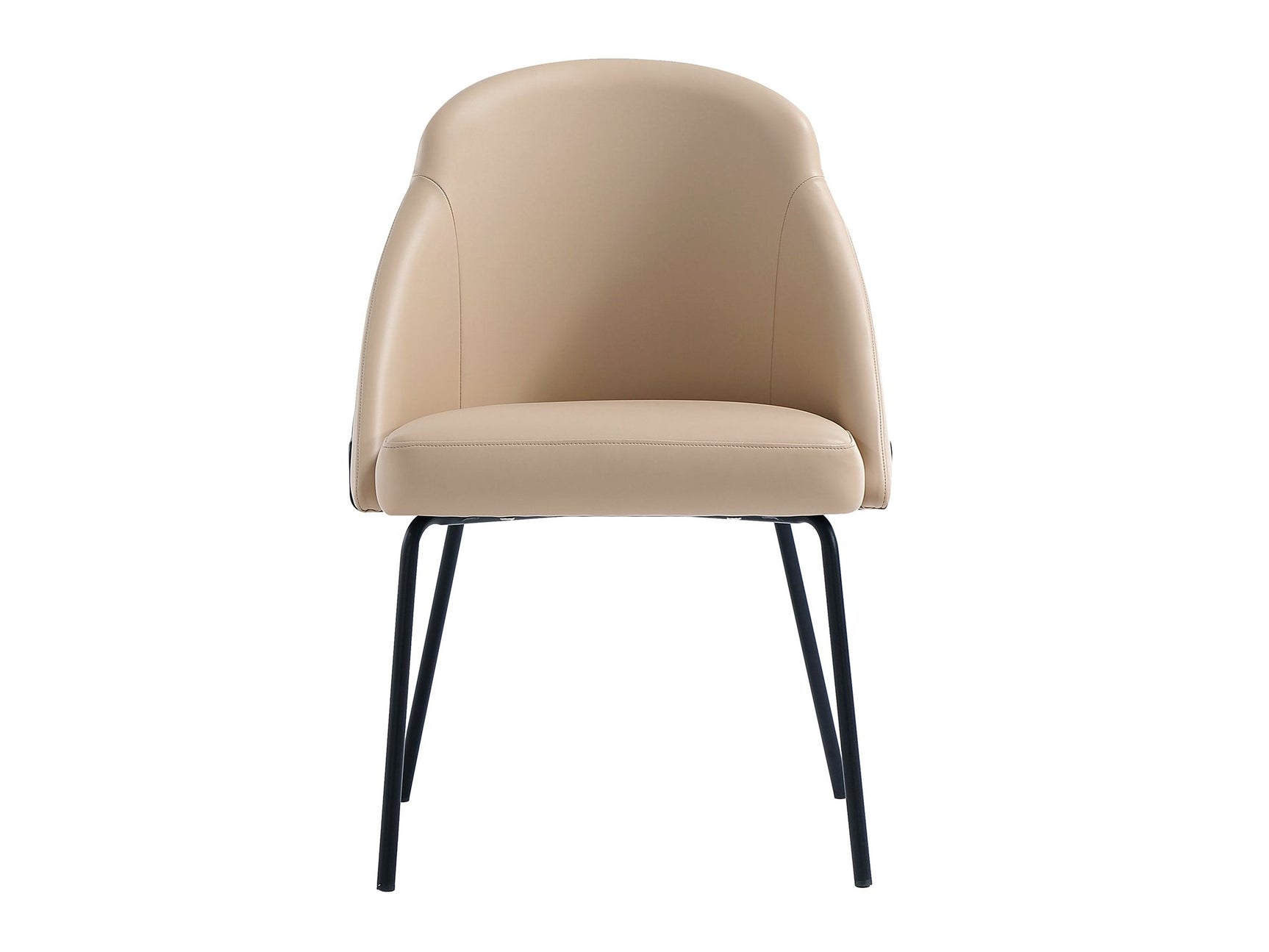 Gracie Dining Chair in Tan and Black - Ornate Home